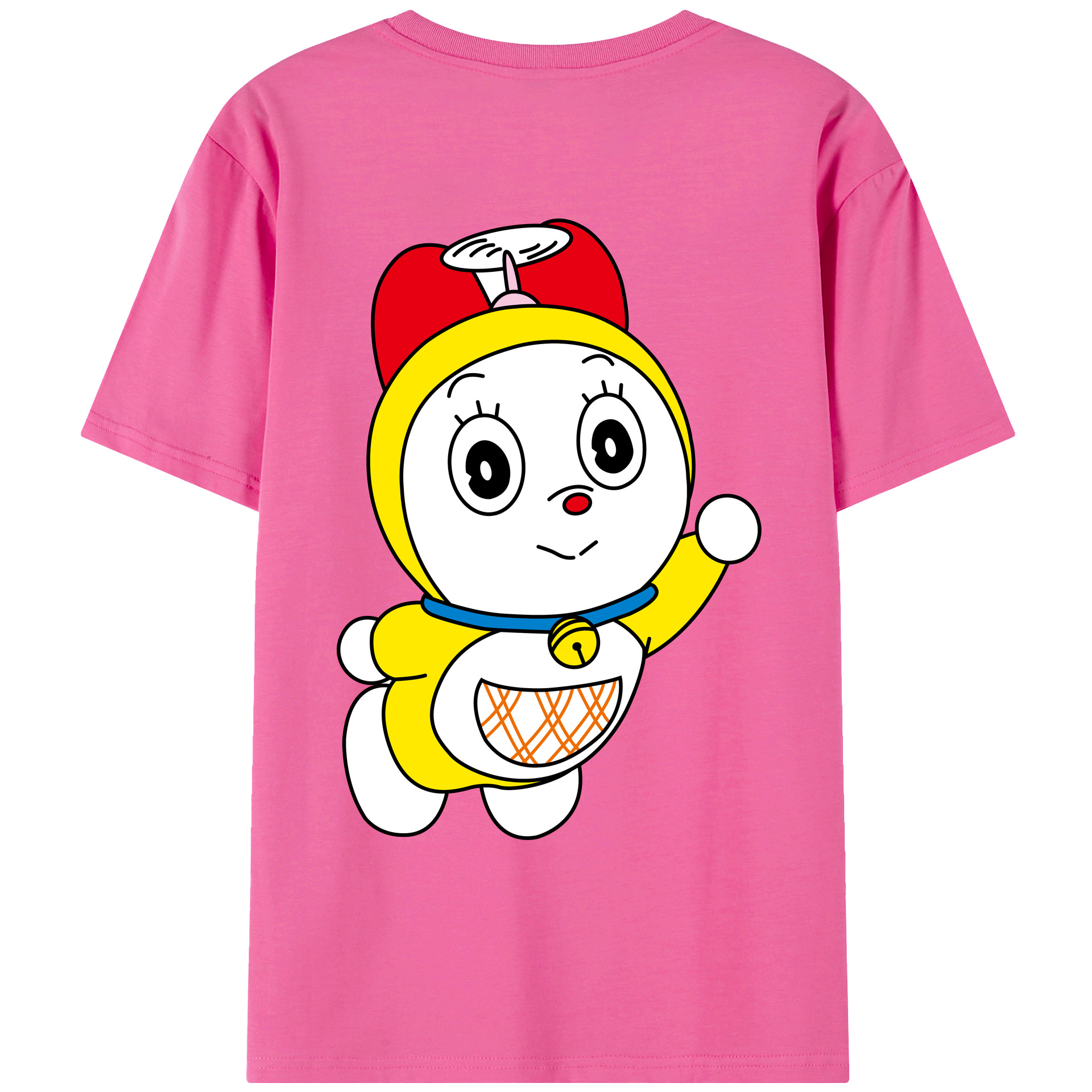 （画像用） ドラえもん ドラミ Doraemon Dorami レディース半袖Tシャツ(バックプリント)